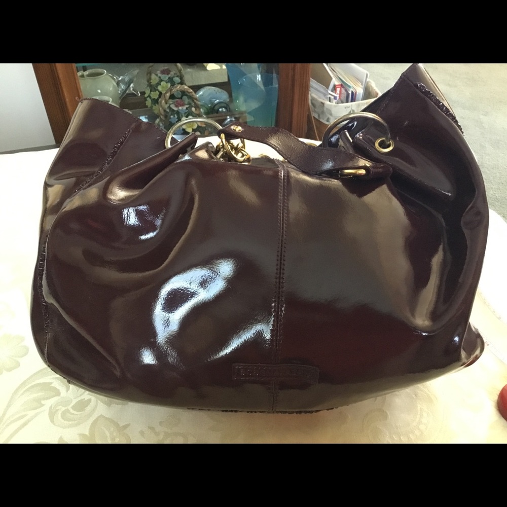 BCBGMAXAZRIA Burgundy Hobo Bag